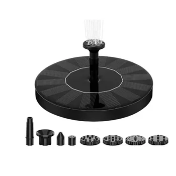 Mini Solar Water Fountain Pool Pond Waterfall Fountain Garden Decoration Outdoor Bird Bath Solar Powered Fountain Floating Water - Image 6