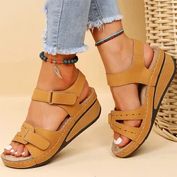 Women Sandals 2024 Summer Shoes For Women Wedge Heels Sandals Lightweight Wedges Shoes Platform Sandalias Mujer Summer Sandals