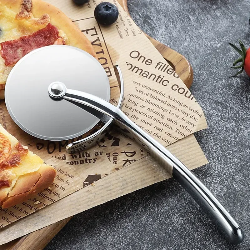 Stainless Steel Pizza Knife For Pizza Cake Bread Pie Pastry Dough Baking Tools pizza knife