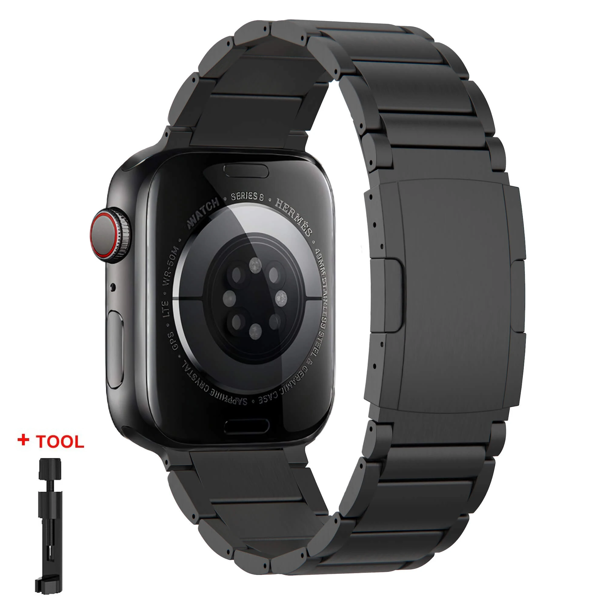 Premium Titanium Metal Bracelet Strap
