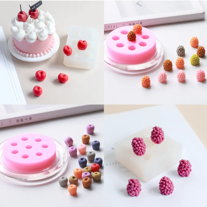 DIY Scented Candle Mold Dessert Macaron Muffin Cup Cake Silicone Mold 3d Silicone Candle Making Fondant Molds