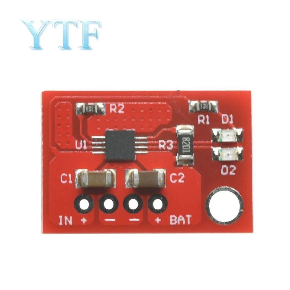 

900MA Current Lithium Battery Charge Management Board Solar Energy Charging Lipo Charger Module Li-ion CN3065 Indicator