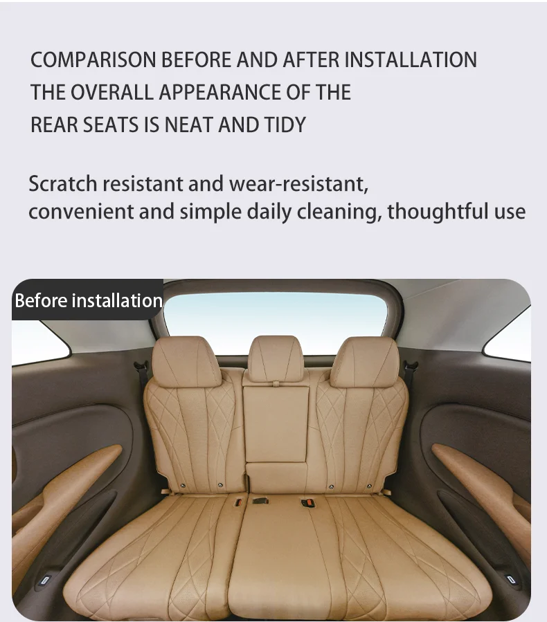 For BYD DENZA D9 2025 2024 Nappa leather seat cover seat cushion Breathable comf
