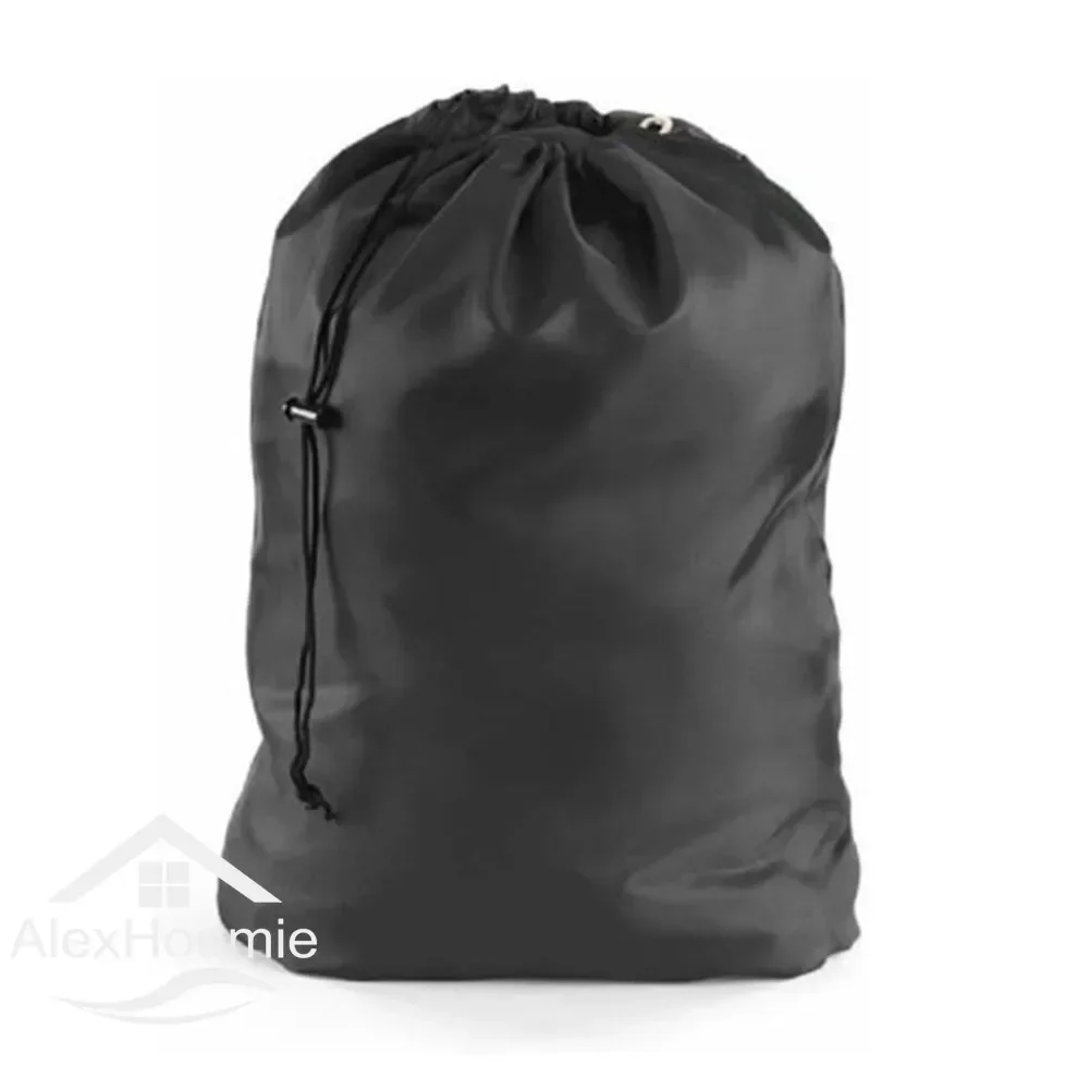 Black Blue Extra Large Laundry Bag Sack With Drawstring Dirty Clothes Storage Bag Quilt Toy Organizer Hotel Bathroom Supplies 2