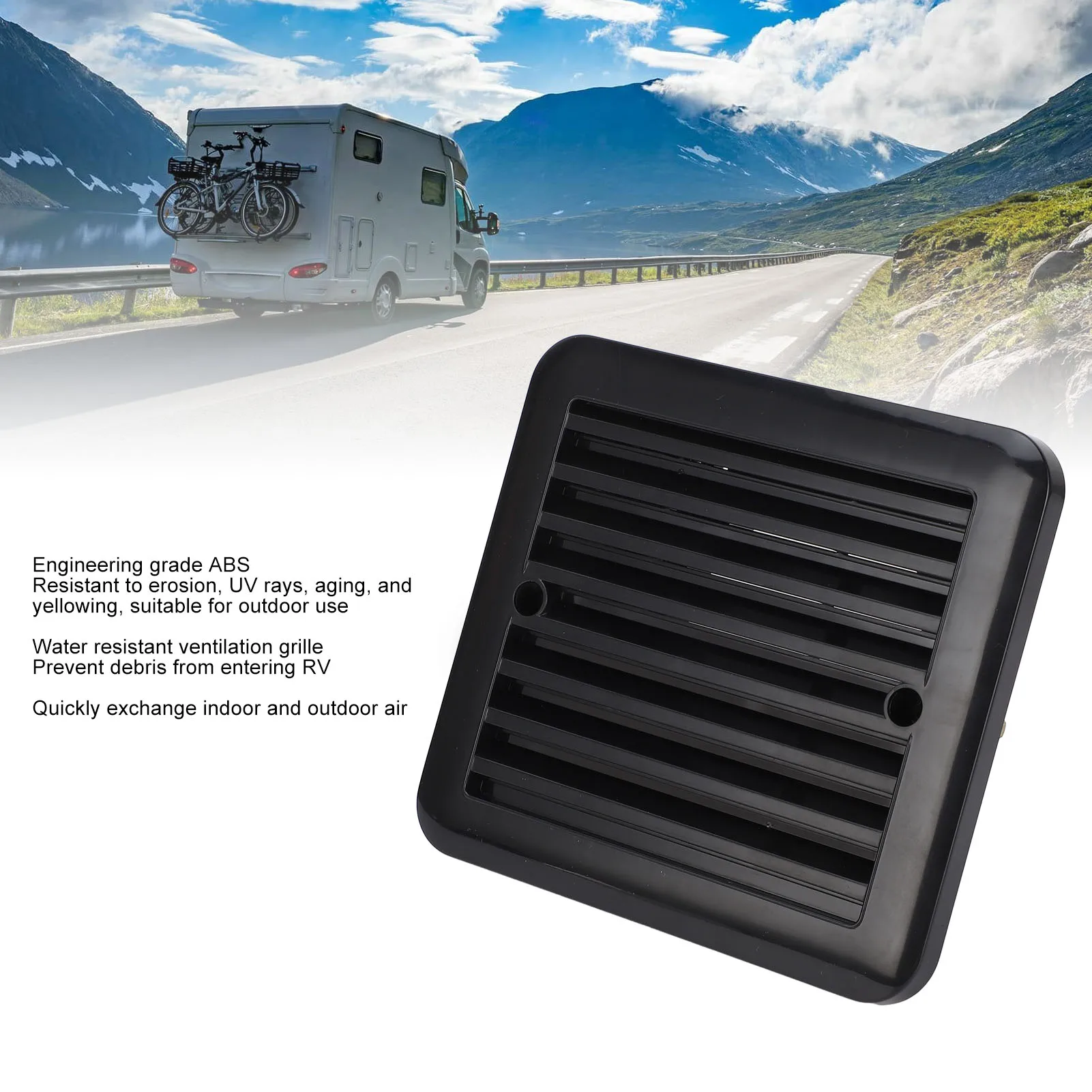 Motorhome Air Vent Ventilator Grille Cover for Wall and Ceiling Mounts