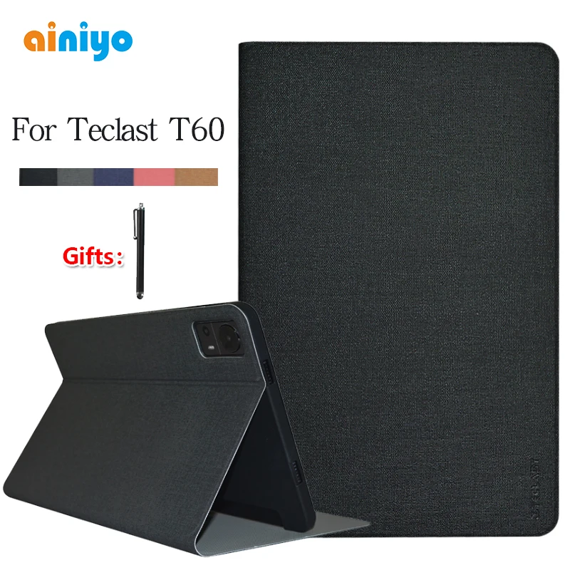 Capa de Couro pu para Teclast T60 12 Tablet pc Stand Dobra Shell 2023