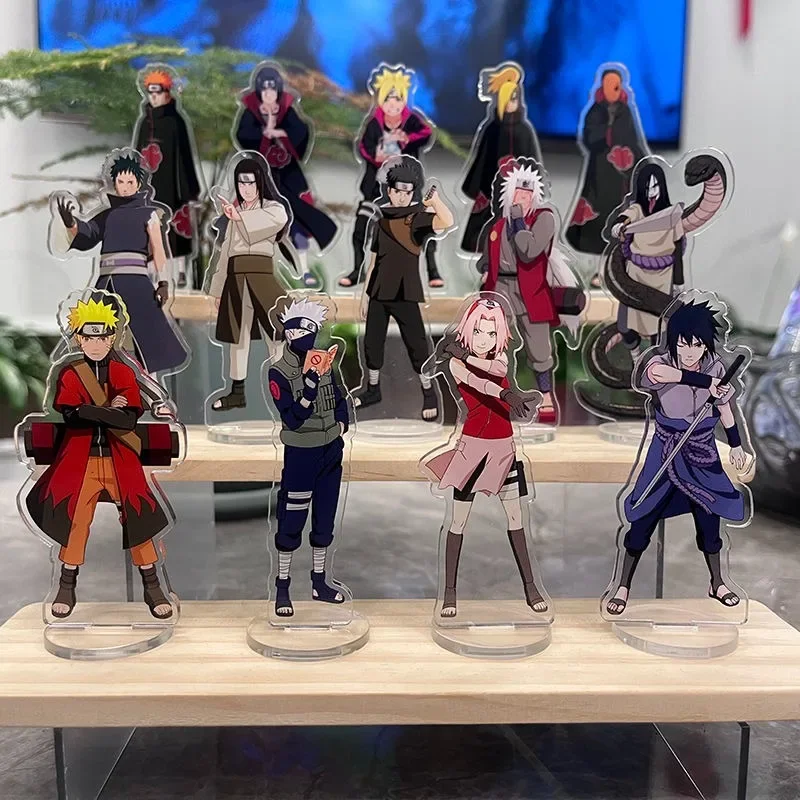 Naruto Anime Acrylic Ornament: Iconic Characters Desk Decoration and Birthday Gift
