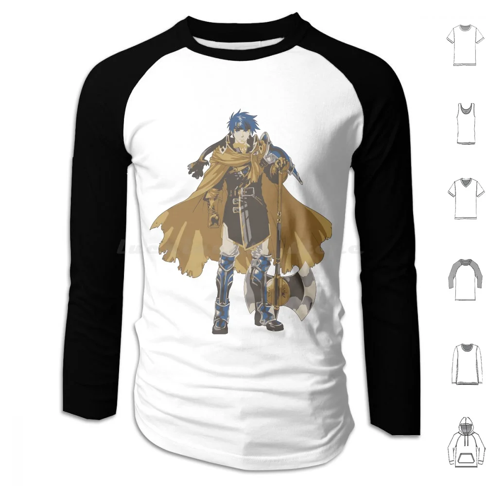Fire Emblem Heroes : Brave Ike Felpe Con Cappuccio Manica Lunga Ike Brave Ike Fire Emblem Fire Emblem Heroes Heroes Fantasy Rpg