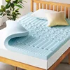 4 Inch 5-Zone Memory Foam Mattress Topper, Gel Infusion 1