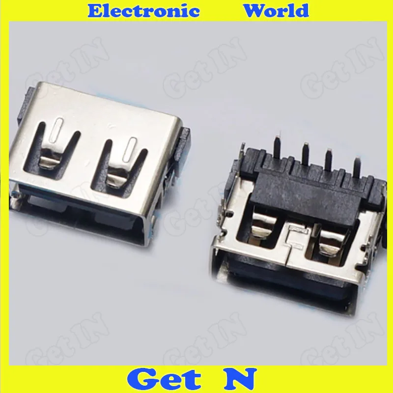

1000 10mm Pins Flat Port Short Body Type A Short Body AF Type Female Plug without Crimping Length of 10mm