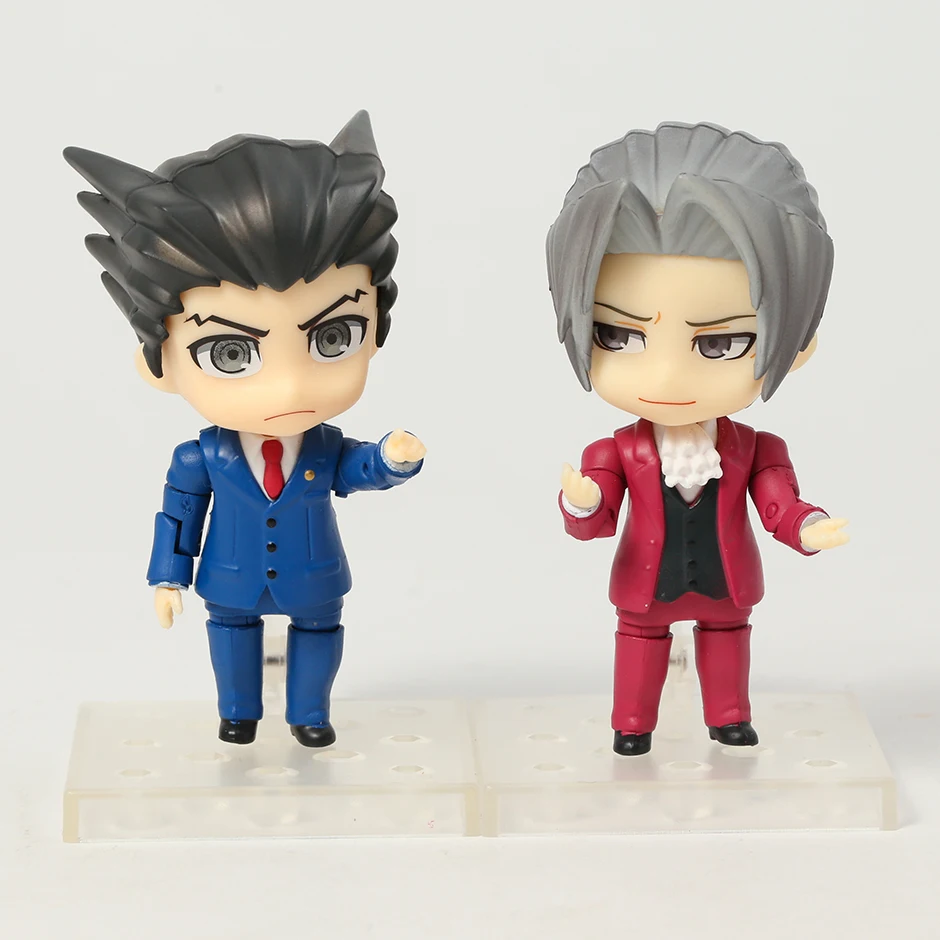 Ace Attorney Phoenix Wright 1761 Miles Edgeworth 1762 Assemble Change Face  Action Figure Doll Toy Gift - Action Figures - AliExpress