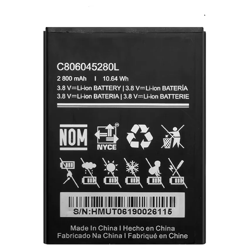 Сменный аккумулятор C806045280L на 2800 мА · ч для смартфона BLU Vivo X5 V0490UU 5 7 дюйма HD blu g6