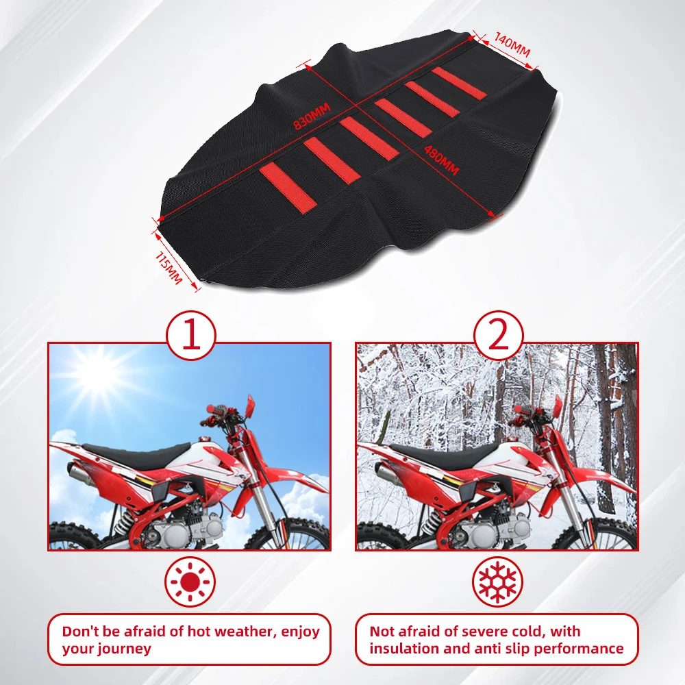Universal Waterproof Soft Gripper Motorcycle Seat Cover