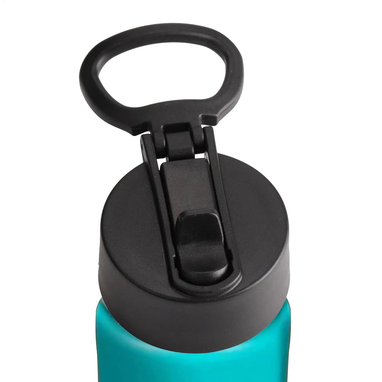 Water Bottle Lid Replacement Leakproof Wide Mouth Bottle Lids Bottle Accessories Hydration Cup Topper with Ring Handle Fit Most