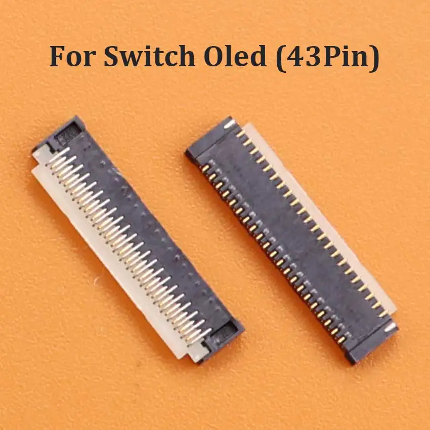 ChengHaoRan SD-Kartensteckplatz L-Tastenplatine FPC-Buchse LCD-Bildschirm Flexkabel Clip Bandanschluss für NS Switch Oled Lite – Detail 3