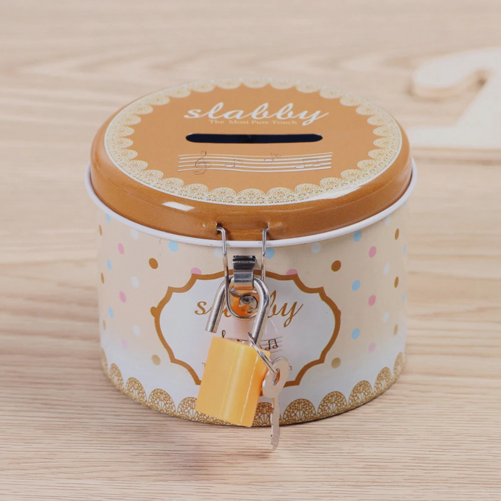 Piggy bank 1/2/3pcs password piggy bank money box combination lock cash saving storage safe