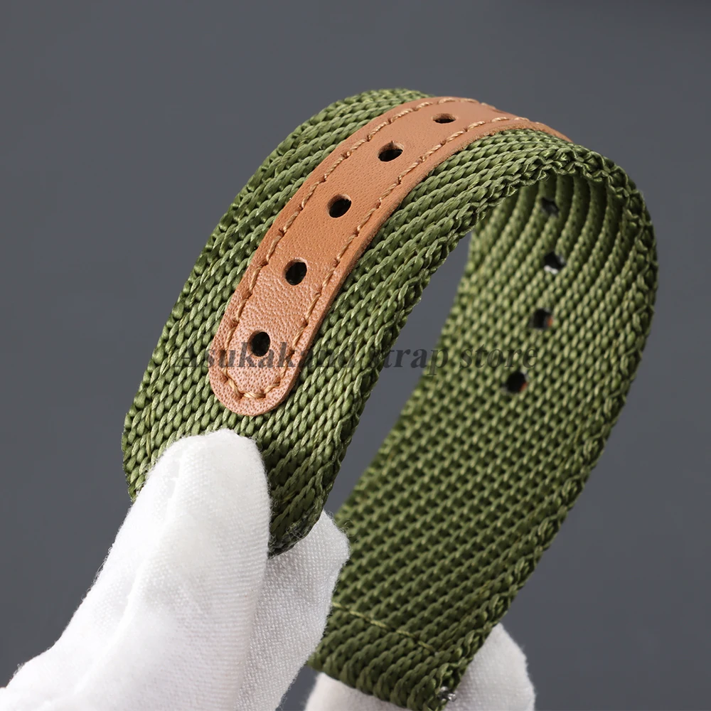 Durable Quick-Release Nylon Watch Strap - Canvas Bracelet, Various Sizes