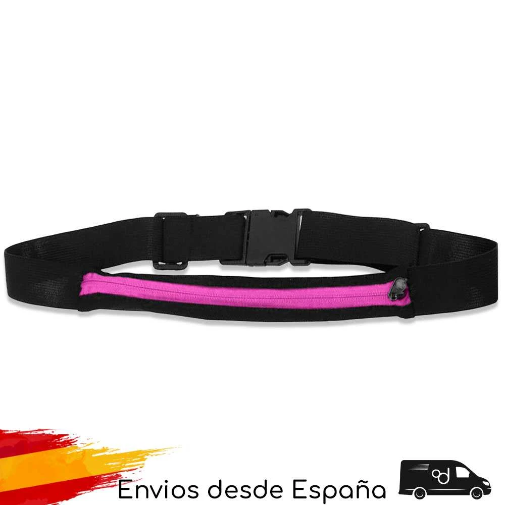Riñonera Deportiva Bolsa Individual Simple Cintura Running Sport Cinturon Rosa Cadera Elástica Adaptable|Bolsos para AliExpress