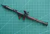 1:6 RPG Anti Tank Rocket Launchers Gun Model Coated Plastic Military Model Accessories For 12" Action Figure Display Collection 2