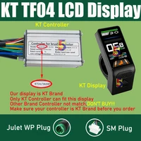 Nouveau KT affichage KT TF04 affichage couleur LCD affichage mètre 24 V/36 V/48 V KT LCD écran TFT pour ebike KT contrôleur 4