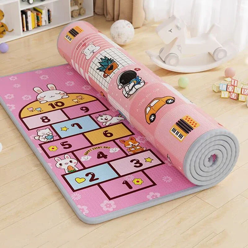 1Cm Non-toxic Thickness Baby Play Mat for Children Rug Playmat Developing Mat Baby Room Crawling Pad Folding Baby Carpet Rugs
