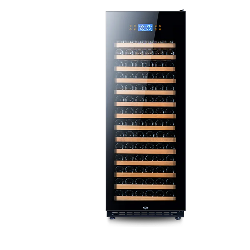 Compressor Dual Zone Wine Cooler Fan Cooling Bar Fridge Wine Cellar 144 Bottle Refrigerator 408 L