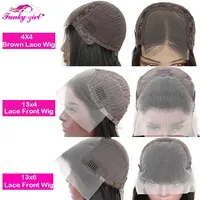 Perruques de cheveux humains bouclés birmans 12A boucles de lutin brésiliennes 200% perruque frontale en dentelle transparente pour les femmes perruques de dentelle complète bouclée birmane 6