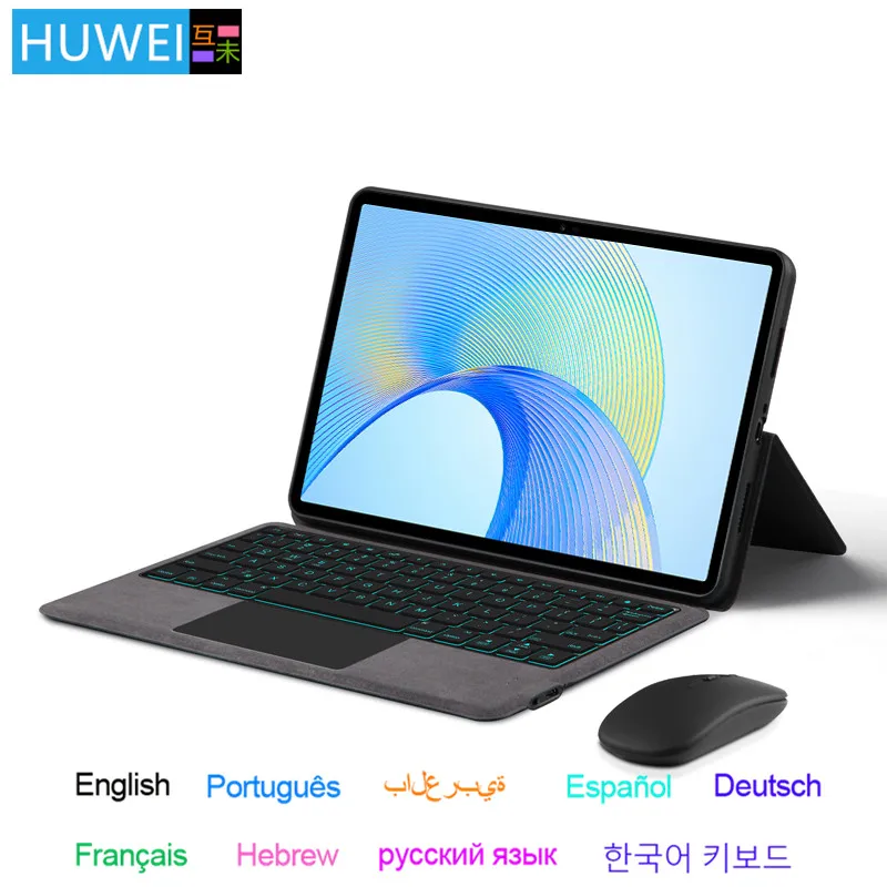 Keyboard Case For HUAWEI Honor Pad X9 11.5 2023 Bluetooth Keyboard Stand  Cover Korean Portuguese Hebrew German Spanish Russian - AliExpress