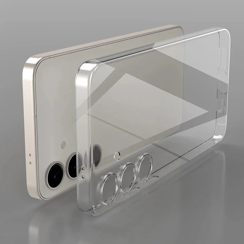 Clear Ultra Thin Transparent Soft TPU Phone Case Cover