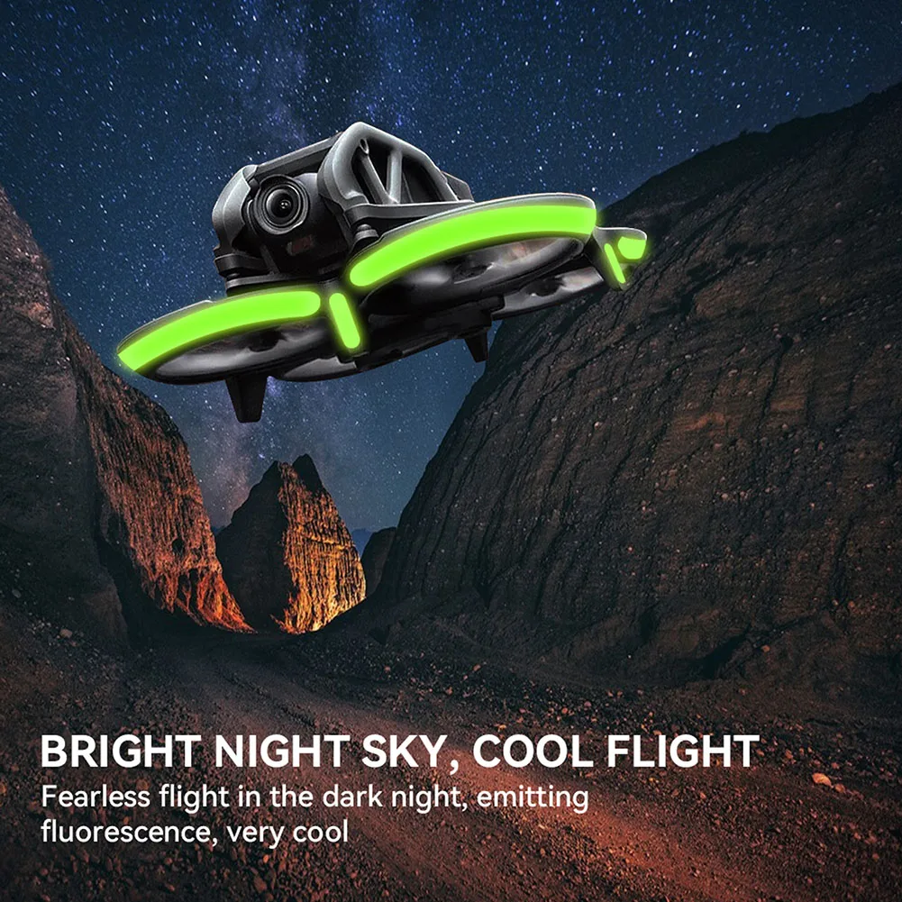 Waterproof PVC Sticker For DJI Avata Luminous Decal Night Flight Drone Body Cover Skin Sticker Drone Accessories