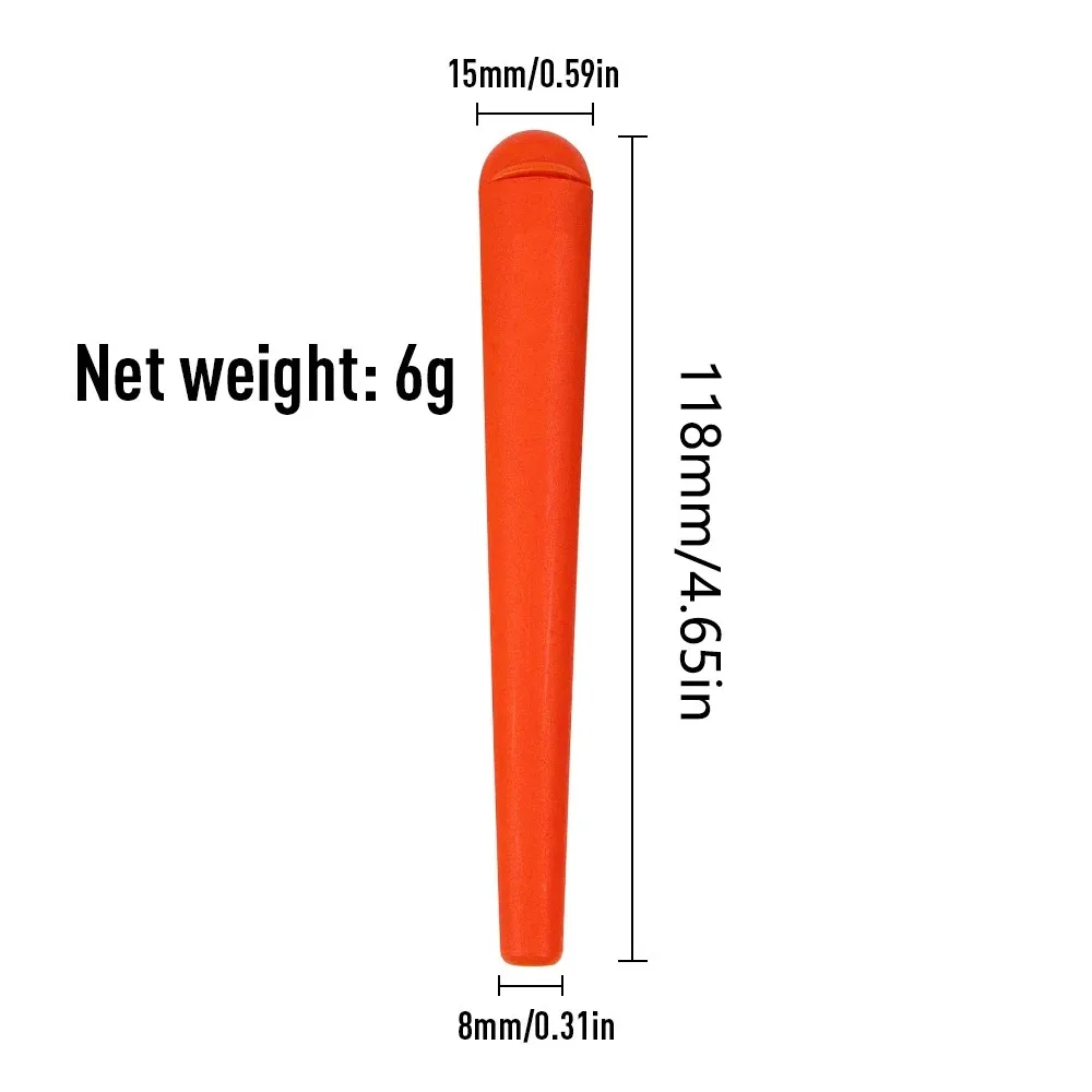 12Pcs 115mm King Size Waterproof Airtight Plastic Tubes Smell Proof Solid Storage Seal Container Household Accessories