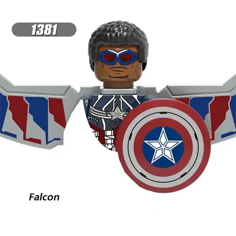 

X0272 XH1381 XH1385 Superhero The Avengers Black Widow Captain America Bricks Cartoon Character Building Blocks Birthday Present