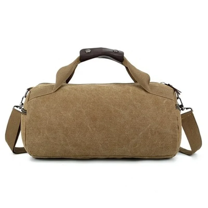 Male Canvas Sport Bag Durable Multifunction Handbag Men Training Gym Bags Women Fitness Shoulder Bag Outdoor Sporting Backpack 4