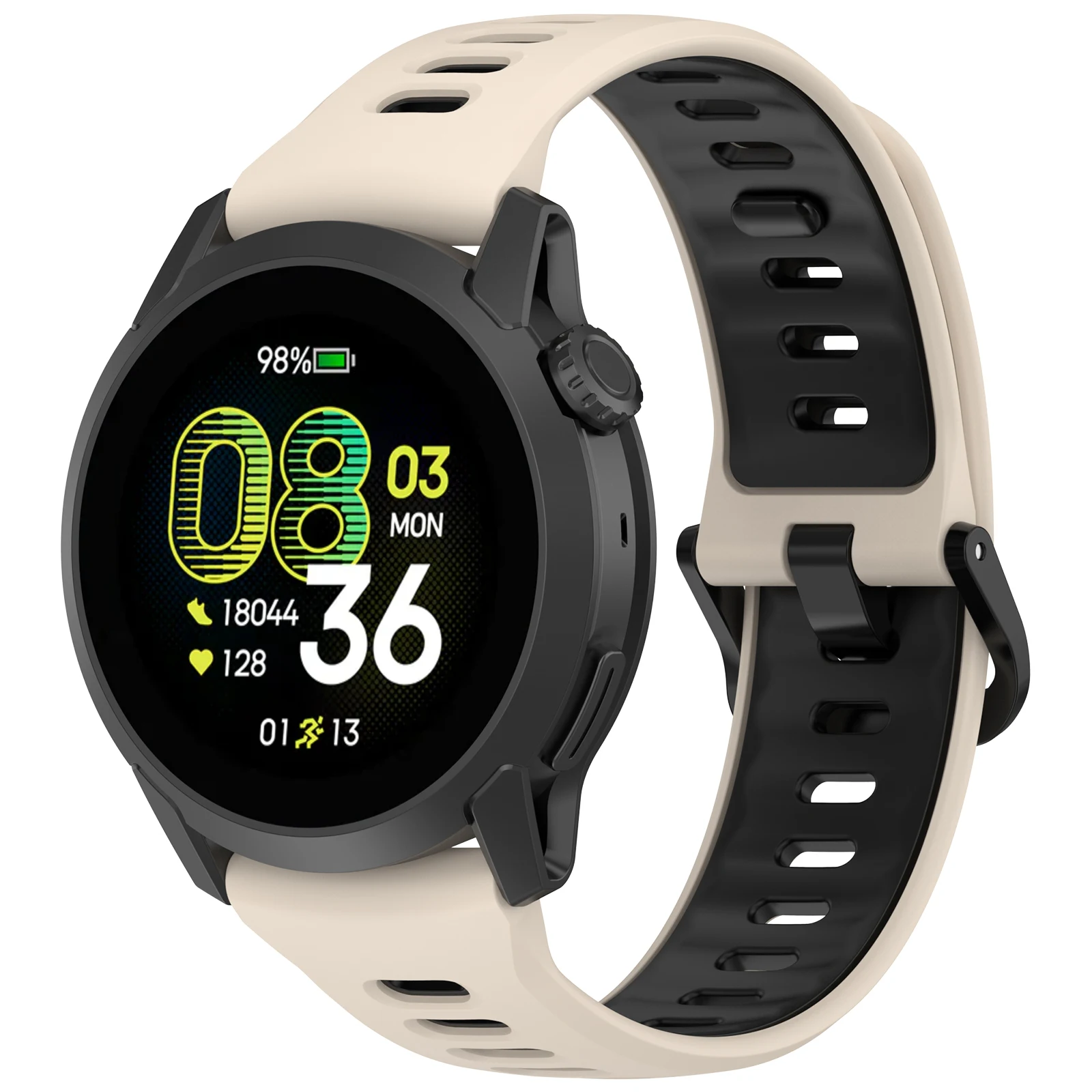 Versatile 22mm Silicone Watch Band - Comfortable & Durable Strap for Smartwatches