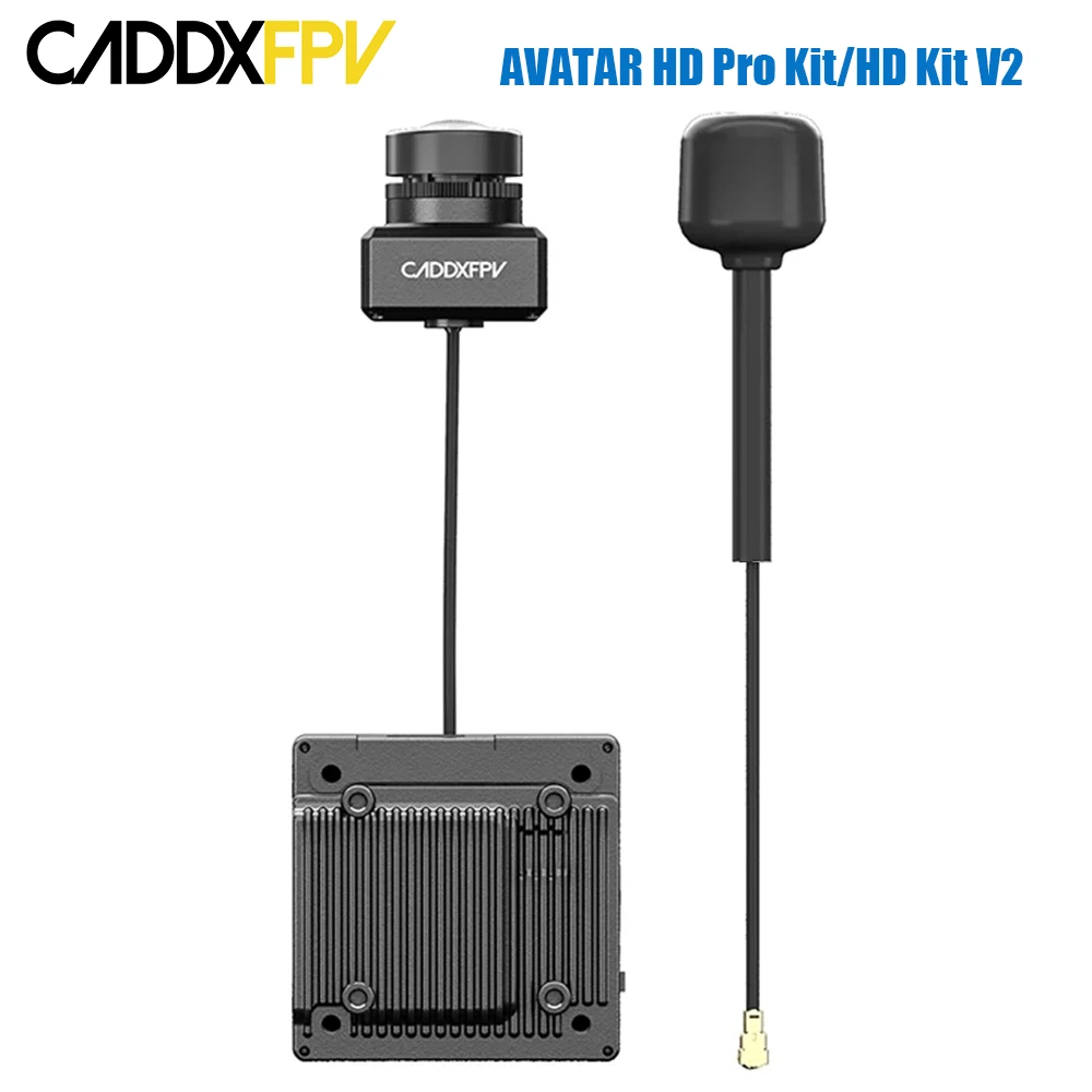 

CADDX Walksnail Avatar HD Pro Kit HD Kit V2 With Gyroflow Built-in 8G/32G Storage Native 4:3 Camera for FPV DJI 1080P 120fps