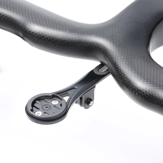 Manillar Aero integrado en la parte delantera de ciclismo para computadora  de carretera compatible con Garmin, Wahoo, CatEye y Bryton con cámara de