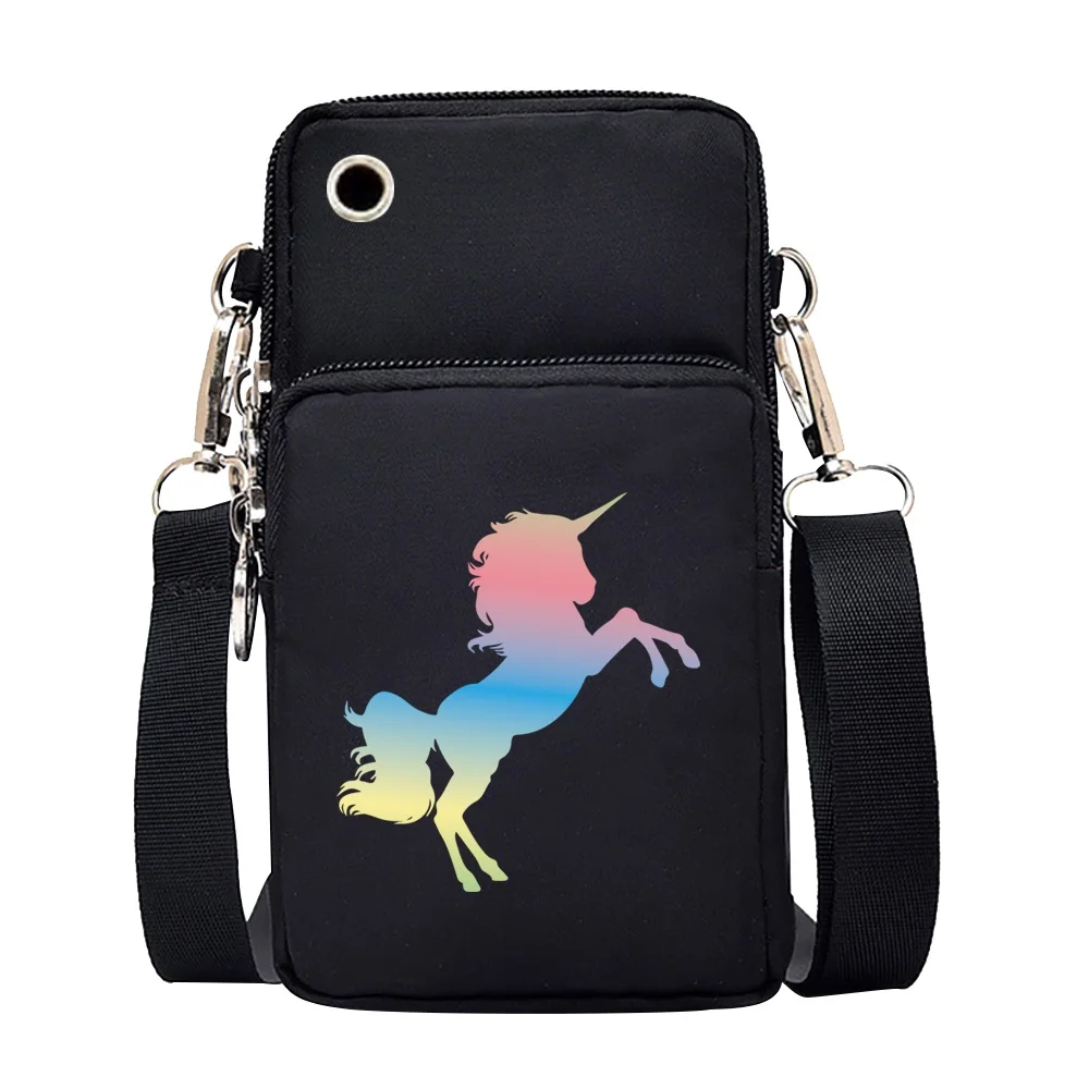 Women'S Unisex Mobile Phone Bag For Huawei/Xiaomi/Samsung Color Pattern Printing Storage Bag Women'S Sports Shoulder Bags 30 Women'S Unisex Mobile Phone Bag For Huawei/Xiaomi/Samsung Color Pattern Printing Storage Bag Women'S Sports Shoulder Bags