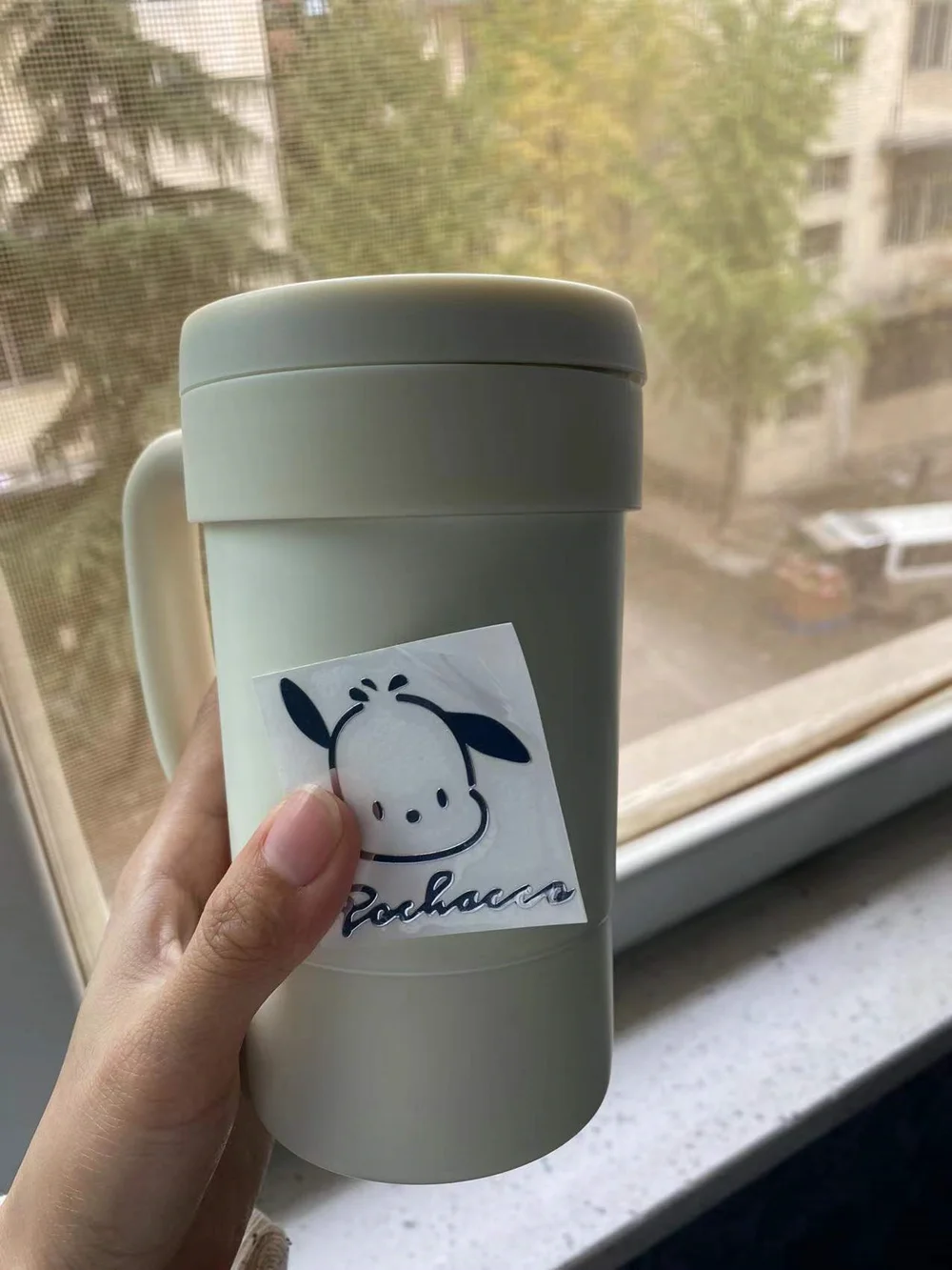 Taza Termo portátil de acero inoxidable con asa, vaso térmico para leche,  café expreso, y la