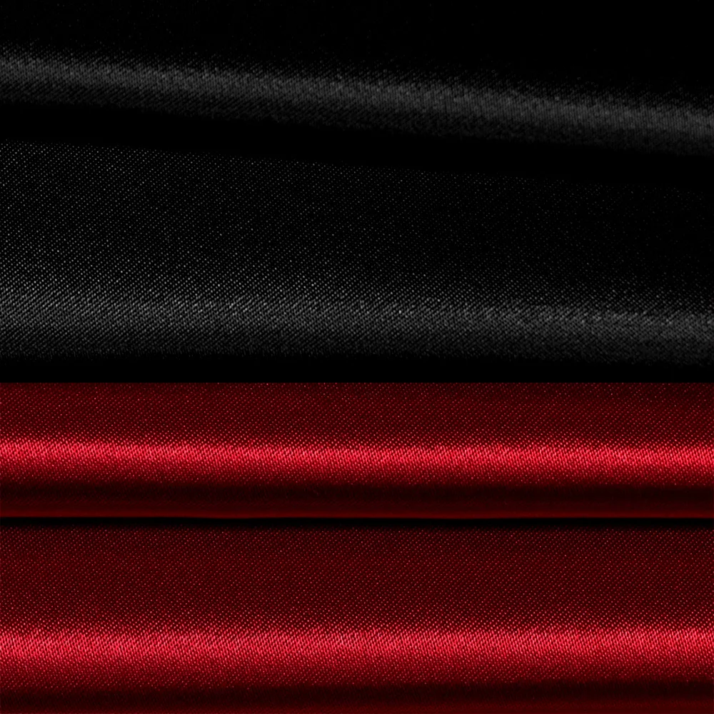 red and black