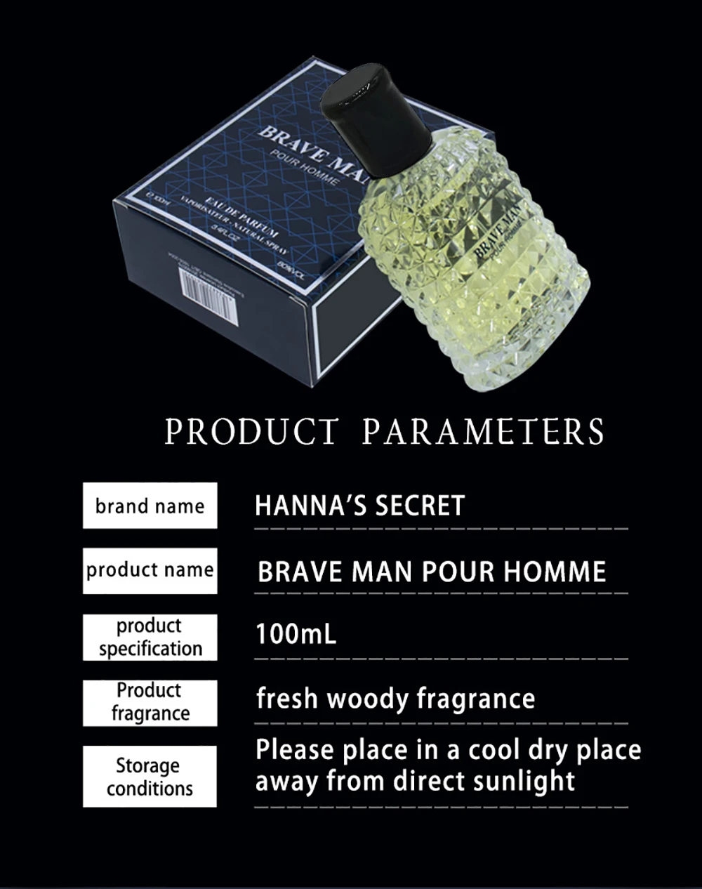 Lyxig eau de parfum för kvinnor långvarig feromondoft_voghion.com
