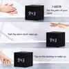 6XDD Cube Voice Control Alarm Clock Art Ornaments Decoration Supplies 3