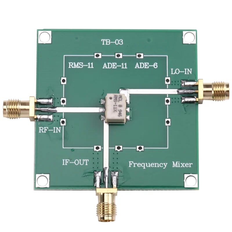 VHF RF 패시브 믹서 모듈 주파수 믹서 모듈 업 컨버터 다운 컨버터용 Y43A-RMS-11 5-1900Mhz