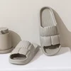 Flower indoor home slippers summer simple anti slip men's and women's lightweight EVA spring cool slippers soft bottom bathroom 3