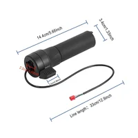 Interrupteur de contrôle de vitesse à poignée rotative pour trottinette électrique Ninebot ZT3 Pro GT3 F3 F3 PRO Max G3, accélérateur à poignée rotative, pièces de rechange 5