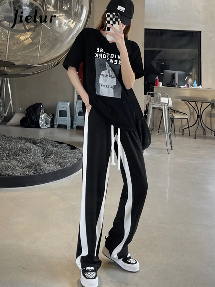Jogginghose mit streifen an der seite Clearance
