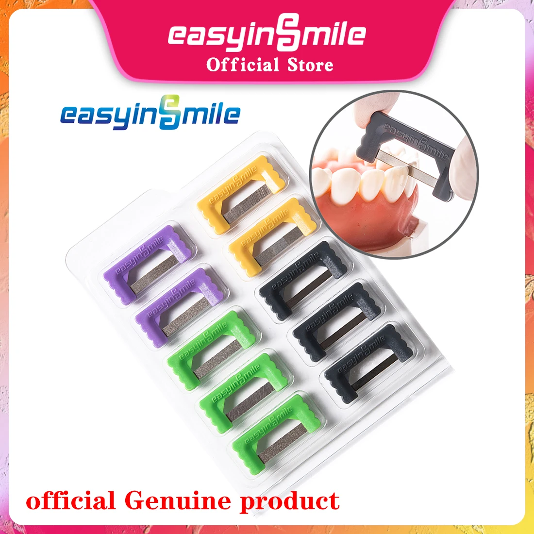 10pcsIPRStrippingSystemDentalInterproximalReductionOrthodontic