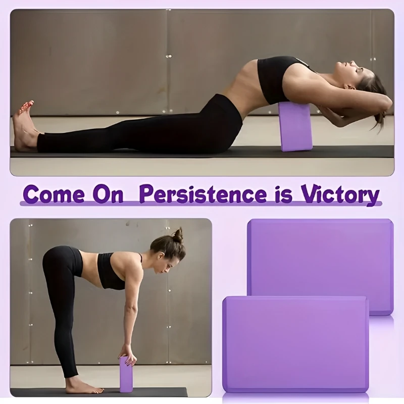 Dance Yoga Blocks Gym Foam Brick Pilates Training Exercise Fitness Bolster Pillow Cushion Stretching Body Shaping Building Cubes yoga blocks