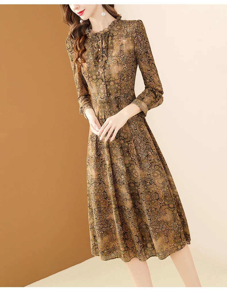 פריוויניסי נשים שקיפון תחלה2023שמלת גדולות גדולות גדולות גדולות גדולות ארוך-צוואר-צוואר לצוואר עבור