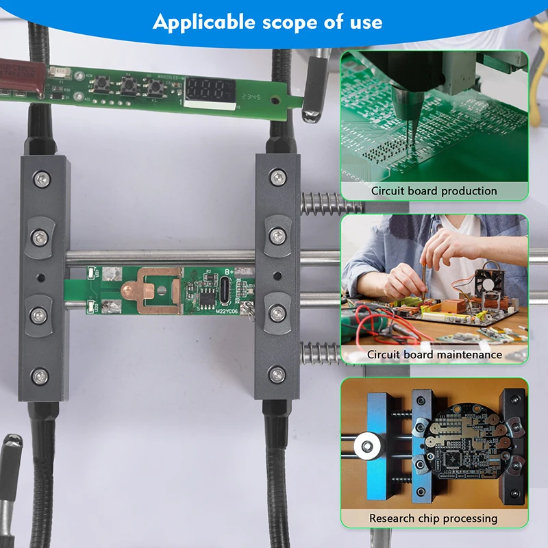 Multi-function Positioning Additional Clip Suitable For Multiple Circuit Boaerds Clamps Rotating Holder Lazy Bracket Tool
