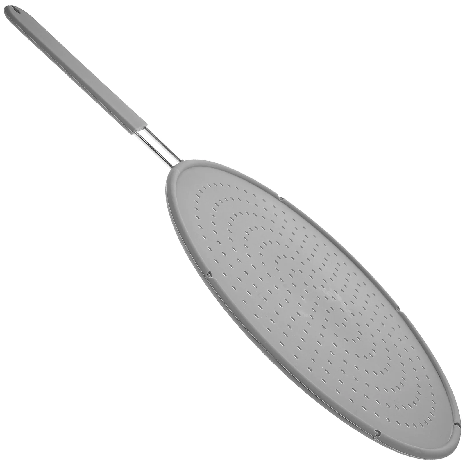 

Splatter Screen Fine Mesh Grease Oil Screen Guard Silicone Grease Splatter Guard with Handle